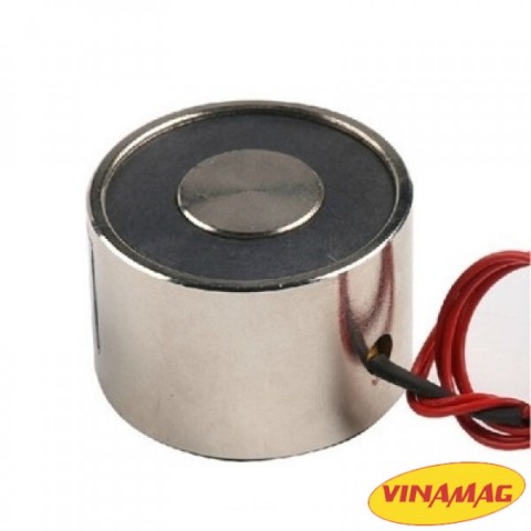 Nam Châm Điện 12V Hút 100Kg